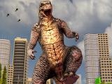 играть Monster dinosaur rampage city attack now