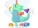 играть Dino party jigsaw now