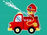 играть Animal firetrucks match 3 now