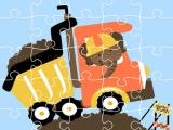 играть Dumper trucks jigsaw now