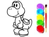 играть Mario coloring book now