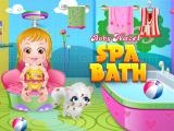 играть Baby hazel spa bath now