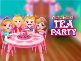 играть Baby hazel tea party now