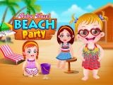 играть Baby hazel beach party now