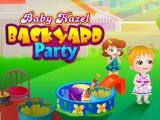 играть Baby hazel backyard party now