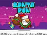играть Run santa now