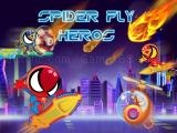 играть Spider fly heros now