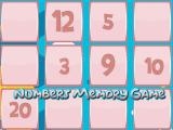 играть Memory game with numbers now