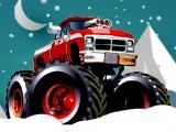играть Winter monster trucks race now