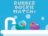 играть Rubber duckie match 3 now