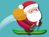играть Avalanche - santa ski xmas now