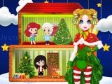 играть Christmas puppet princess house now