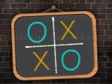 играть Tic tac toe blackboard now