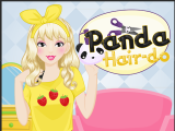 играть Panda hairdo now